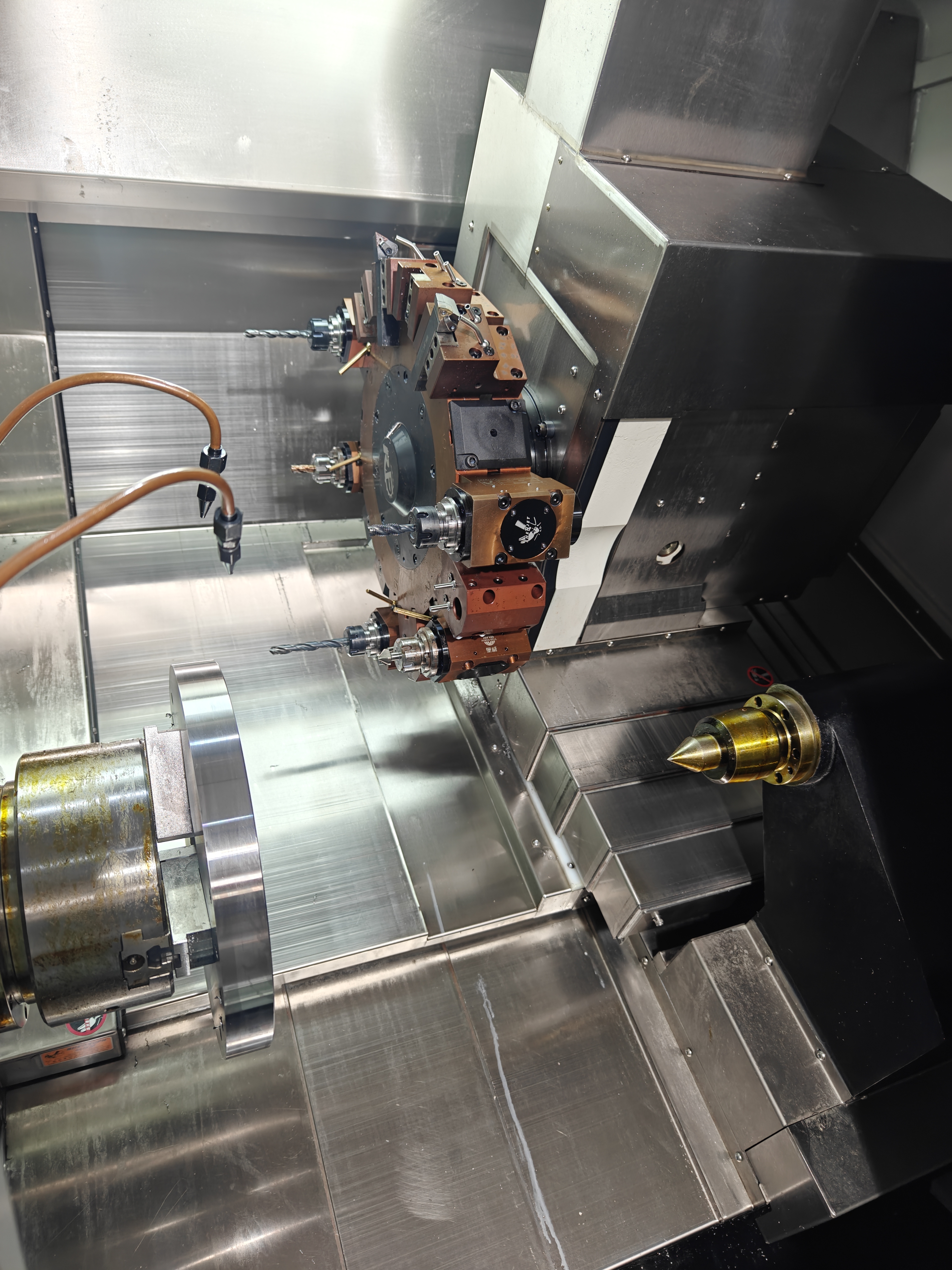 Single Spindle, Single Turret CNC Turning-Milling Compound Lathe